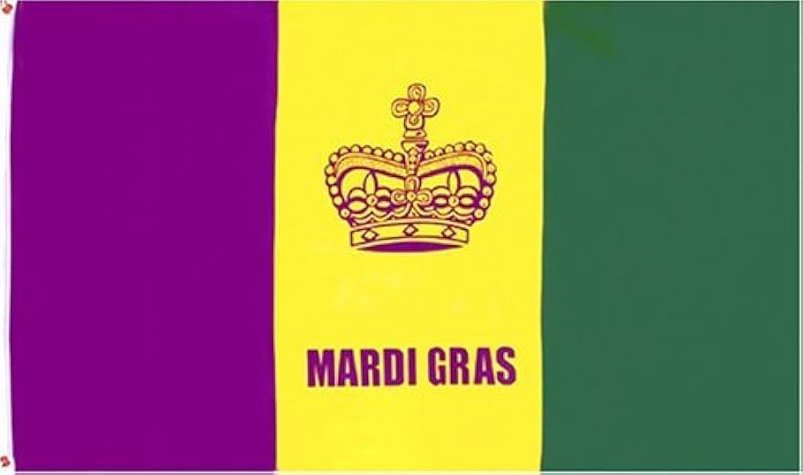 The Mardi Gras Flag